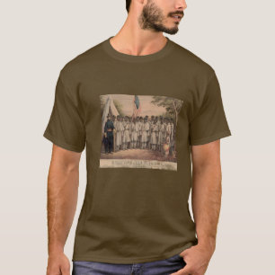 革命的な戦争のNegroeのプロパガンダポスター Tシャツ