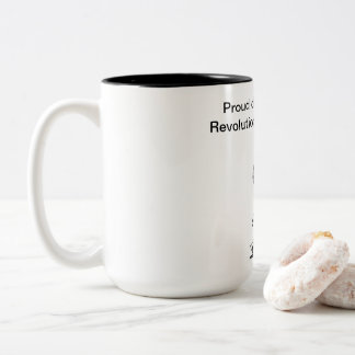 革命的な戦争退役軍人ハツートーンコーヒーマグ ツートーンマグカップ