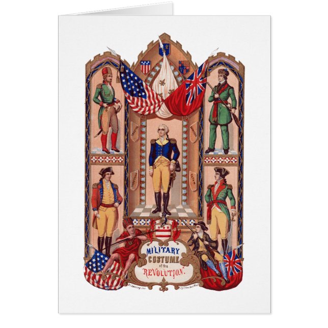 革命的な戦争1855年の軍の衣裳 (正面)