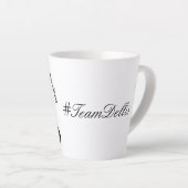 革命的作家#TeamDellis Mag カフェラテマグ (右アングル)