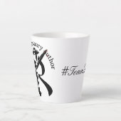 革命的作家#TeamDellis Mag カフェラテマグ (正面)