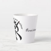 革命的作家#waistcoatporn mug カフェラテマグ (正面)