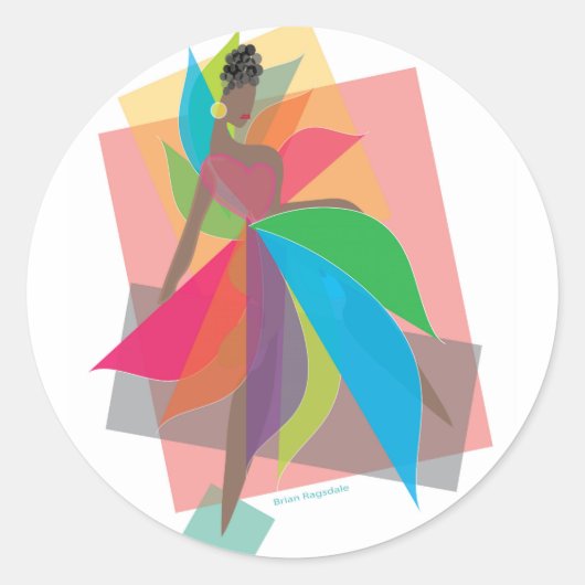 革命的愛 ラウンドシール (正面)