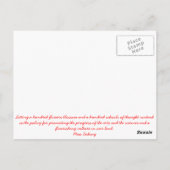 革命的 ポストカード (裏面)