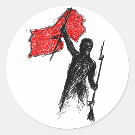 革命的！ ラウンドシール (正面)