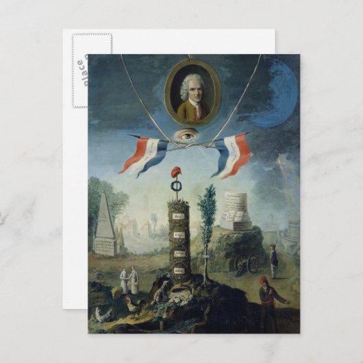 革命 ポストカード (正面/裏面)