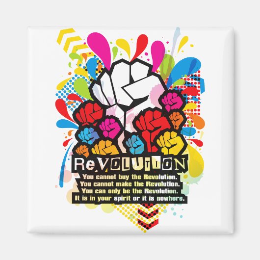 革命 マグネット (正面)