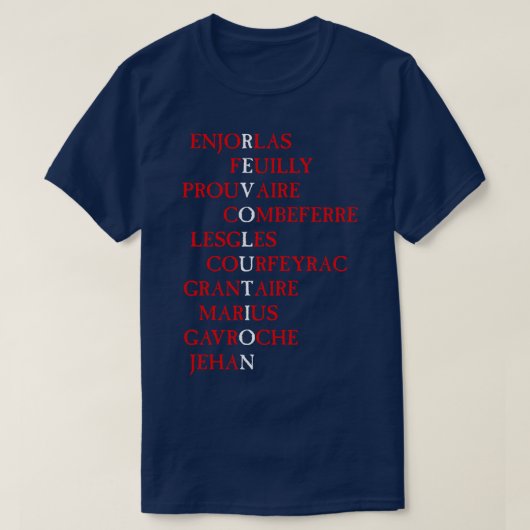 革命 Tシャツ (デザイン正面)