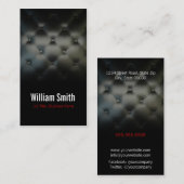 革家具製造販売業の一般的な名刺 名刺 (正面/裏面)