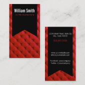 革家具製造販売業の一般的な名刺 名刺 (正面/裏面)