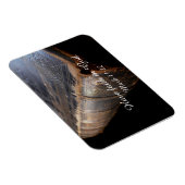 革擦り切れたの聖書、"神への信仰を持つ"マルコ11:22 マグネット (右側)