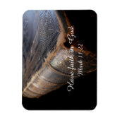 革擦り切れたの聖書、"神への信仰を持つ"マルコ11:22 マグネット (縦)