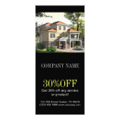 革新の建築の家の改造の不動産仲介業者 ラックカード (正面)