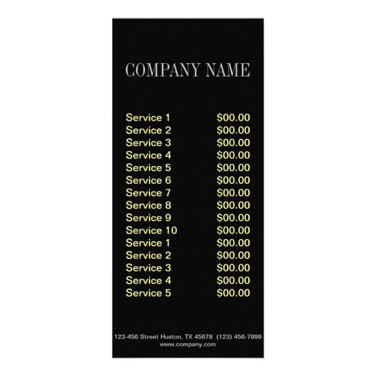 革新の建築の家の改造の不動産仲介業者 ラックカード (裏面)