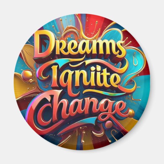 「革新インスパイア、イグナイト」 マグネット (正面)