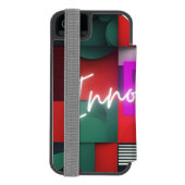 革新的である INCIPIO iPhoneウォレットケース (フォリオ裏面)