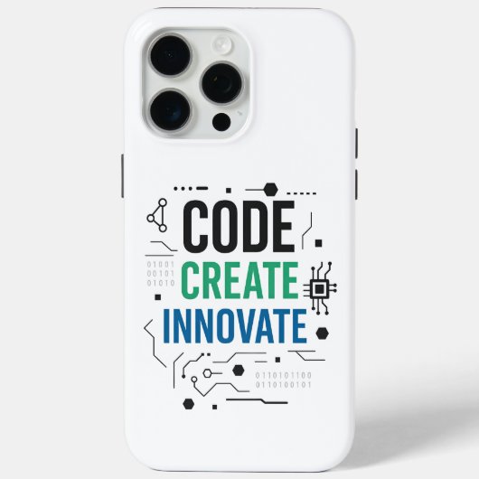 革新的なケースを作成するコード | 技術カバー Case-Mate iPhoneケース (裏面)