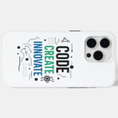 革新的なケースを作成するコード | 技術カバー Case-Mate iPhoneケース (裏面 (横))