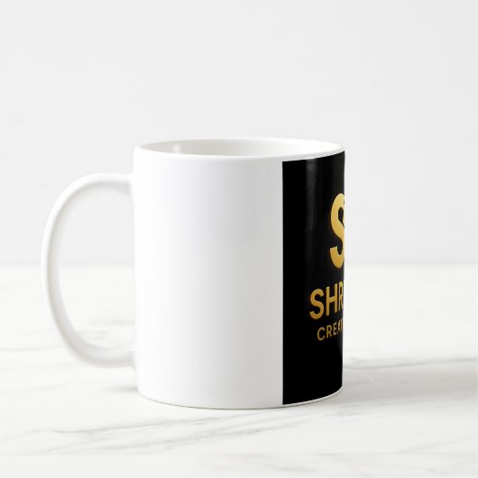 革新的なソリュ広告ーションを体験 コーヒーマグカップ (左)