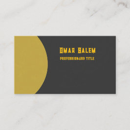 「革新的なビジネス・カードとゴールデン・touch 名刺