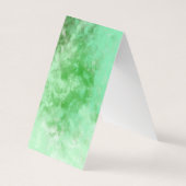 革新的な垂直抽象芸術名刺 名刺 (裏面)