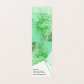 革新的な垂直抽象芸術名刺 名刺 (外部フラット)