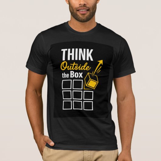 革新的な考え方の名言Tシャツ Tシャツ (正面)