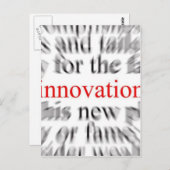 革新 ポストカード (正面/裏面)