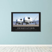 革新：感動的引用文2 キャンバスプリント (インサイチュ (ウッドフロア))