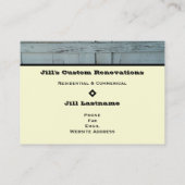 革新/改造/復帰ビジネス 名刺 (裏面)