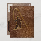 革目付きの漁師 ポストカード (正面/裏面)