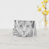 革紐 カード (黄色い花)