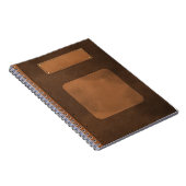 革製の装飾 ノートブック (右側)