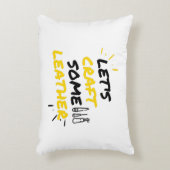 革製作 アクセントクッション (正面(垂直))