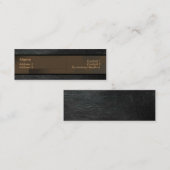 革製名刺 スキニー名刺 (正面/裏面)