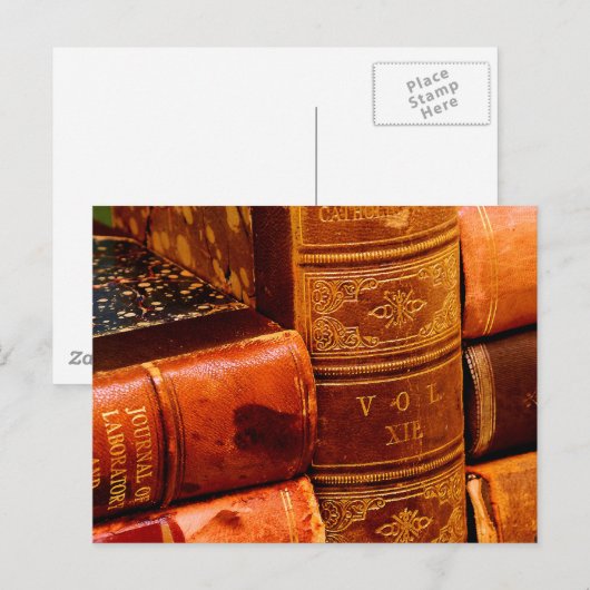 革製本 ポストカード (正面/裏面)