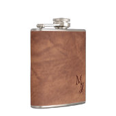 革靴ののどの革 フラスク (右)