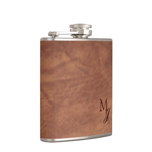 革靴ののどの革 フラスク (右)