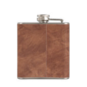 革靴ののどの革 フラスク (裏面)