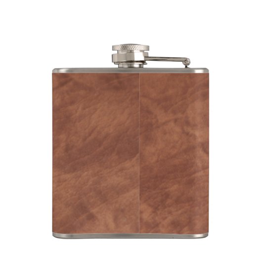 革靴ののどの革 フラスク (裏面)