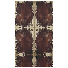 革靴のパッチワークのプリント テーブルクロス