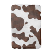 革靴のフェイクな毛の西部の革によって斑点を付けられるパターン バスマット (正面縦)