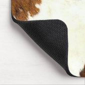 革靴のプリントのカウボーイ! マウスパッド (コーナー)