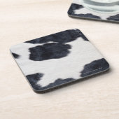 革靴のプリント コースター (左側)