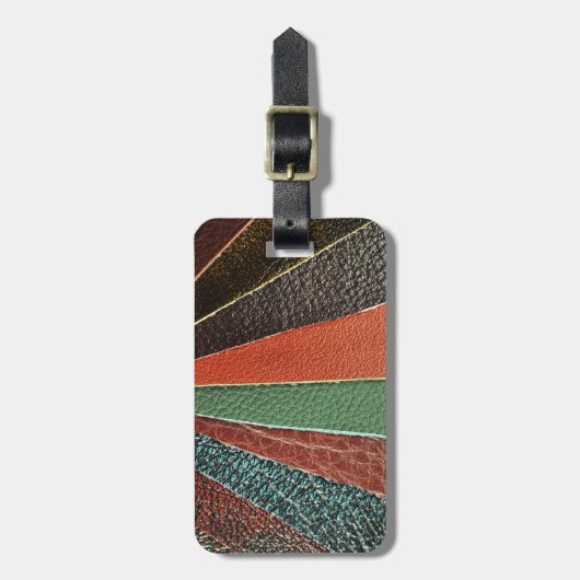 革 ラゲッジタグ (正面縦)