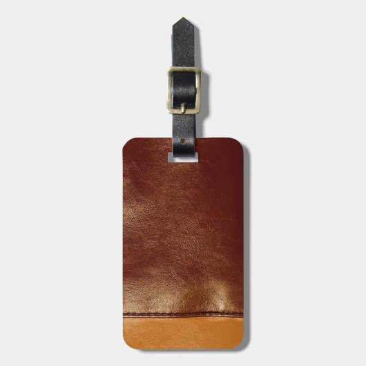 革 ラゲッジタグ (正面縦)