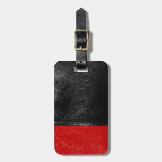 革 ラゲッジタグ (正面縦)