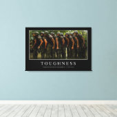 靭性：感動的引用文2 キャンバスプリント (インサイチュ (ウッドフロア))