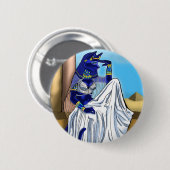 靭皮繊維ボタン 缶バッジ (正面&裏面)