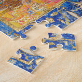 靭皮繊維 ジグソーパズル (側面)